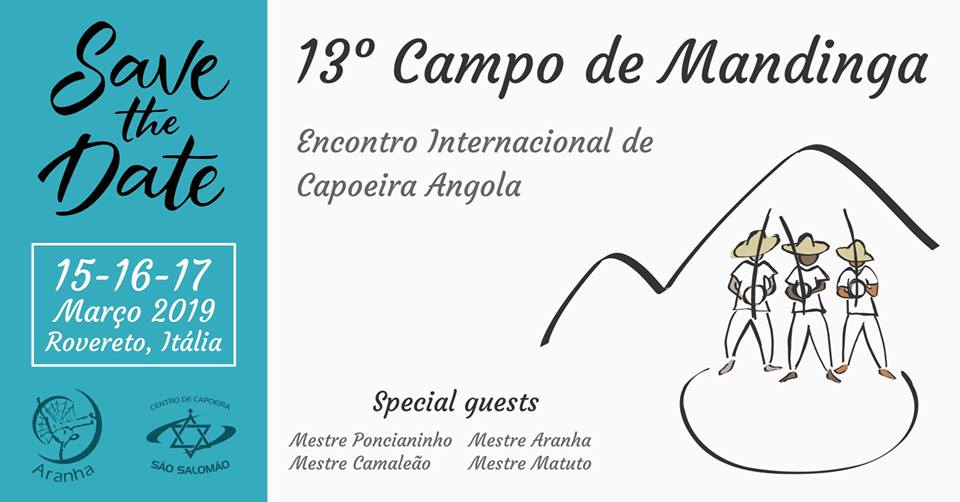 evento de capoeira angola sao salomao trento e rovereto, campo de mandinga