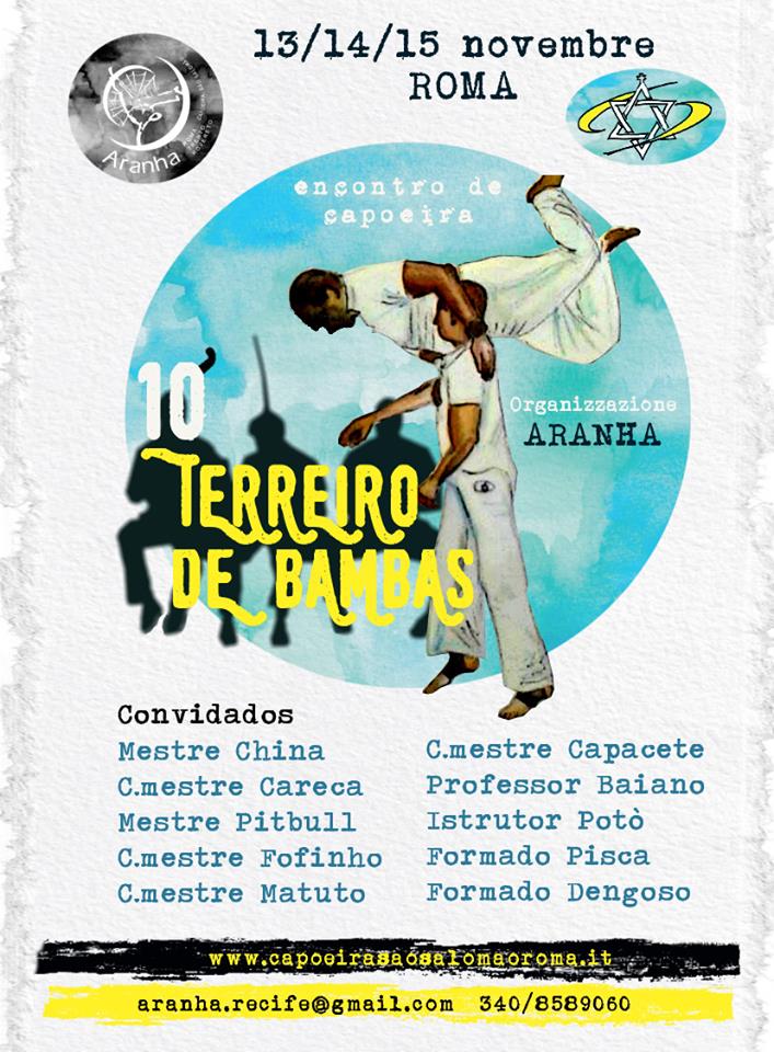 terreiro de bambas capoeira roma